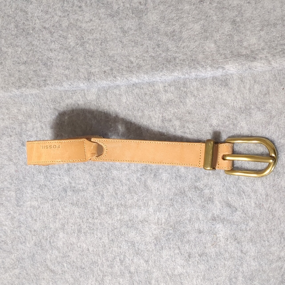Fossil Leather Belt Women's Size Large - Picture 2 of 11